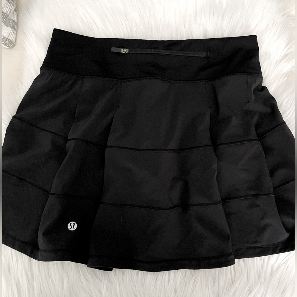 Lululemon Pace Rival Skirt 4 Tall Black